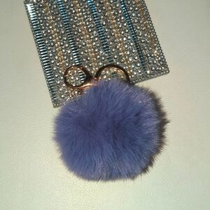 Furry Key Chain/ bag charm
